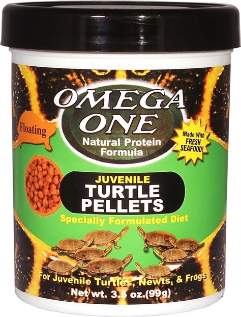 omega one frozen turtle food